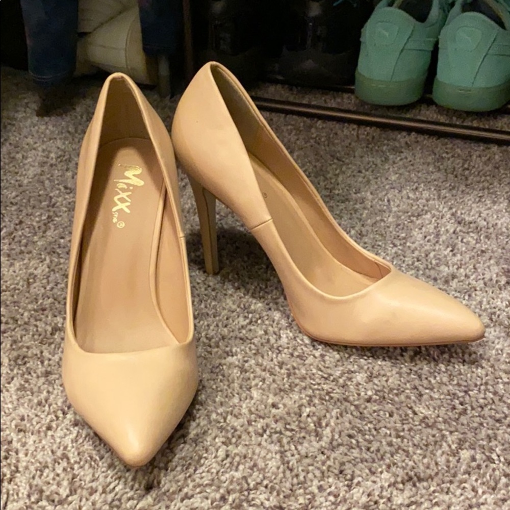Nude heels